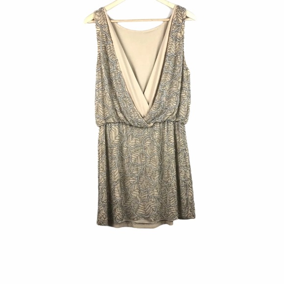 Alice + Olivia | Nola crop waist beaded dress - Picture 2 of 10